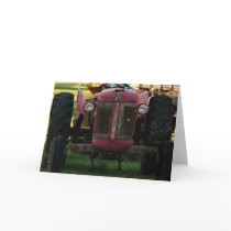  TRACTOR AT REST cards