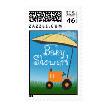 Tractor Baby Shower Postage