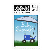 Tractor Baby Shower Postage