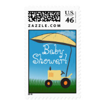 Tractor Baby Shower Postage
