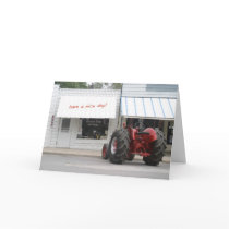 Tractor Birthday Card