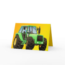 Tractor Birthday Card