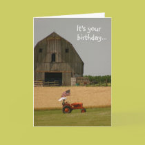 Tractor Birthday Card: Time to celebrate! by jplamer Tractor Birthday Card: Time to celebrate!
