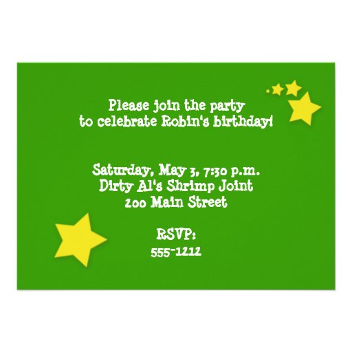 Tractor Birthday Party Invitation: Bright Yellow