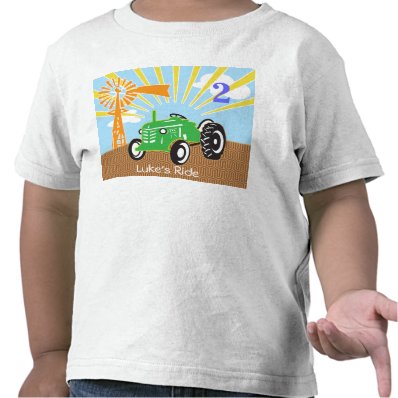 Tractor Birthday Shirt