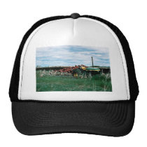 Tractor Bogs plowing wetlands Hats