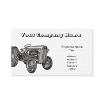 Tractor Business Card