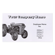 Tractor Business Card