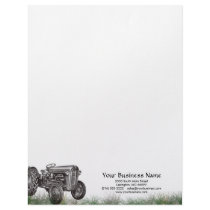 Tractor Business Letterhead