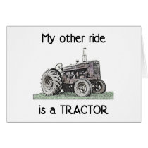 Tractor cards