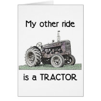 Tractor cards