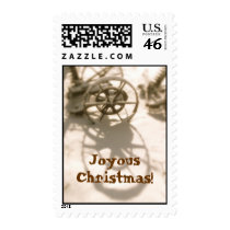 Tractor Christmas Postage: Joyous Christmas