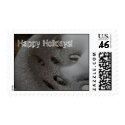 Tractor Christmas Stamp: Old Seat, Happy Holidays