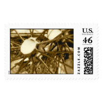 Tractor Christmas Stamp