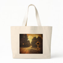 Tractor Crossing Tote Bag