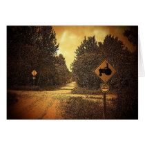 Tractor Crossing Cards