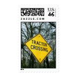 Tractor Crossing postage