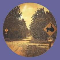 Tractor Crossing stickers