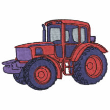 Tractor Embroidered Shirt