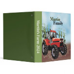 Tractor Farm Farming Country Family Photo Vinyl Binder