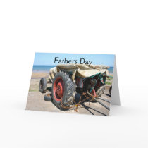 Tractor Fathers Day Card