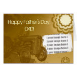 Tractor Father's Day Card: Add your photo