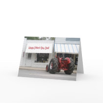 Tractor Father's Day Card -- Customizable by jplamer Tractor Father's Day Card -- Customizable