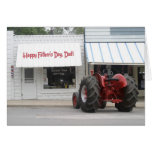 Tractor Father's Day Card -- Customizable