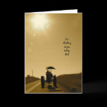 Tractor Father's Day Card: Tractor Silhouette