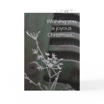 Tractor Joyous Christmas Card