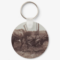 Tractor Keychain by kahmier Tractor Keychain