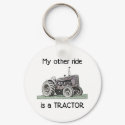 Tractor keychain