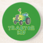 Tractor Kid, Green Coasters
