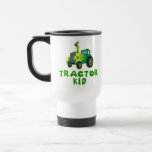 Tractor Kid, Green Mug