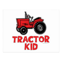 Tractor Kid Postcards