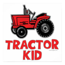 Tractor Kid posters by GreenNeighbor Tractor Kid posters