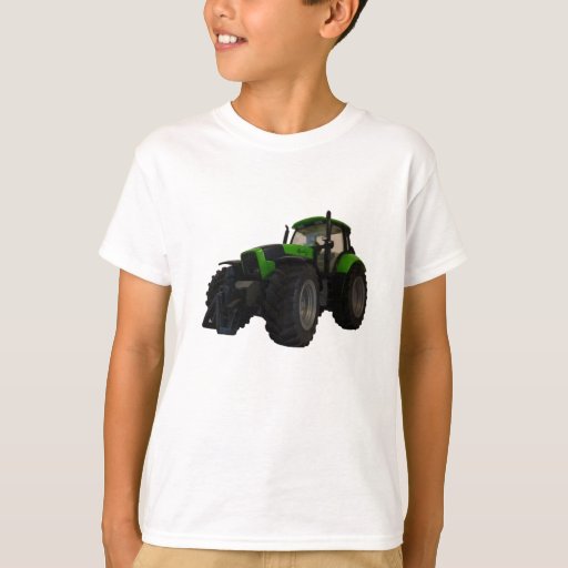 Tractor kids Tshirt Zazzle