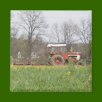 Tractor Magnet by BoyScoutTroop102 Tractor Magnet