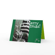 Tractor "Merry Christmas" Greeting Greeting Card