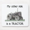 Tractor mousepad