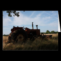 Tractor Notecard cards