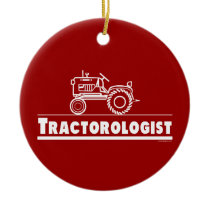 Tractor Christmas Ornaments
