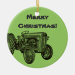 Tractor Ornament: Add Your Business Name