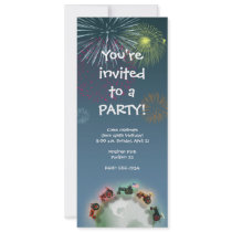 Tractor Party Invitation by jplamer Tractor Party Invitation