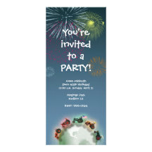 Tractor Party Invitation
