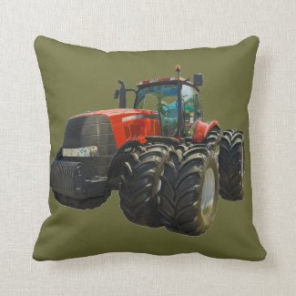 tractor pillow