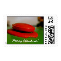 Tractor Postage Stamp: John Red Cap