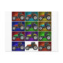 tractor post card