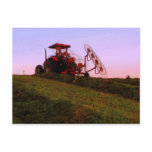 tractor postcards