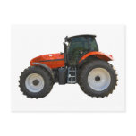 tractor post card
